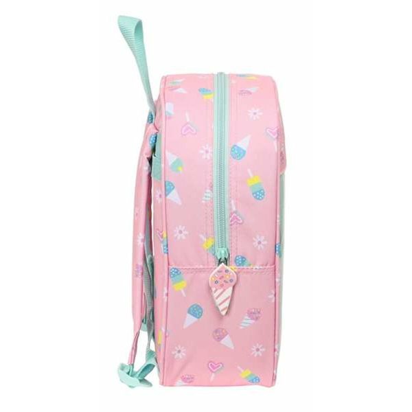 School Bag Peppa Pig Ice cream Pink 22 x 27 x 10 cm on Sale