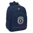 School Bag BlackFit8 Navy Blue 32 x 42 x 15 cm Online now