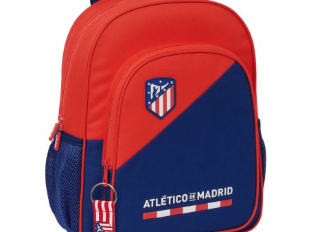 School Bag Atlético Madrid Blue Red 32 X 38 X 12 cm For Cheap