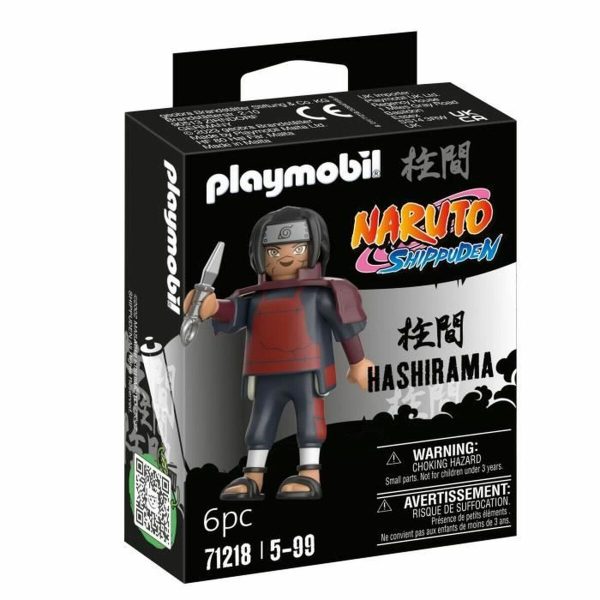 Playset Playmobil Naruto Shippuden - Hashirama 71218 6 Pieces Online Hot Sale