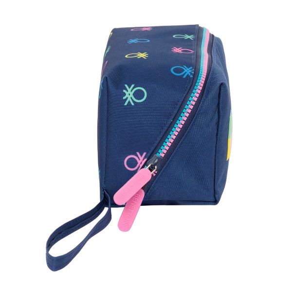 School Case Benetton Cool Navy Blue 22 x 10 x 10 cm Cheap