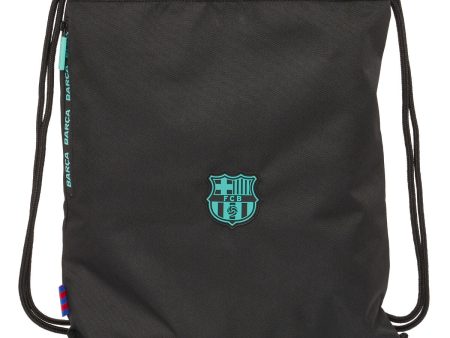 Backpack with Strings F.C. Barcelona Black 35 x 40 x 1 cm Discount