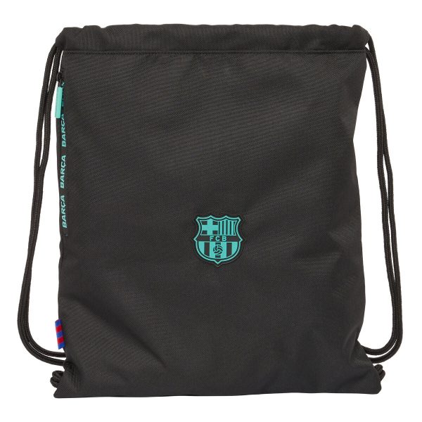 Backpack with Strings F.C. Barcelona Black 35 x 40 x 1 cm Discount