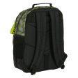 School Bag Kelme Travel Black Green 32 x 42 x 15 cm For Discount