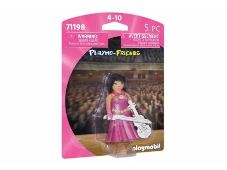 Playset Playmobil Playmo-Friends Violinist 71198 5 Pieces Online Hot Sale