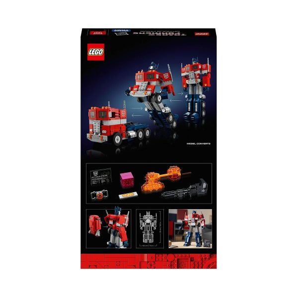 Construction set   Lego  Icons 10302 Optimus Prime Transformers on Sale