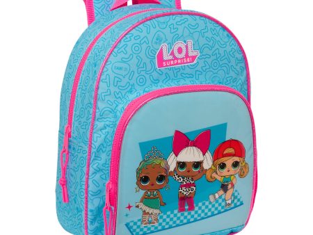 School Bag LOL Surprise! Divas Blue 28 x 34 x 10 cm Discount