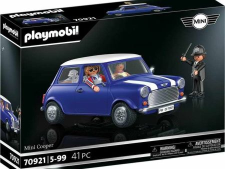 Playset Playmobil Mini Cooper 70921 (41 pcs) Online now