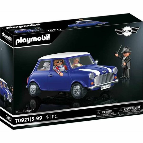 Playset Playmobil Mini Cooper 70921 (41 pcs) Online now