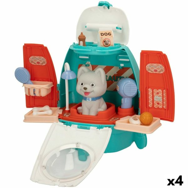 Playset GoGo Friends 37,5 x 34 x 36 cm Rocket 4 Units Supply