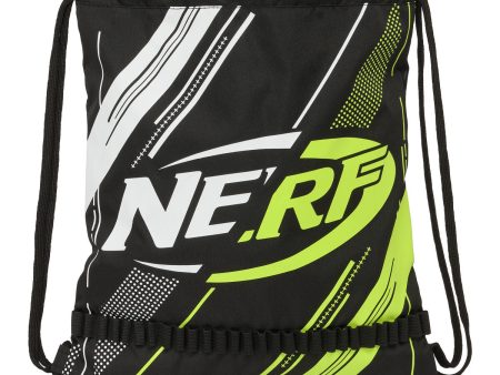 Backpack with Strings Nerf Get ready Black 35 x 40 x 1 cm Supply