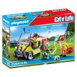 Vehicle Playset Playmobil 71204 Footballer 42 Pieces For Sale