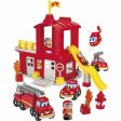 Playset Ecoiffier Fire Station 10 Pieces For Sale