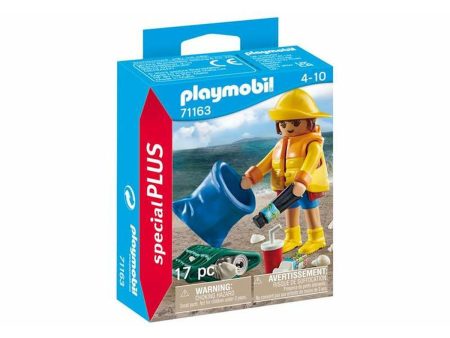 Playset Playmobil 71163 Special PLUS Ecologist 17 Pieces on Sale