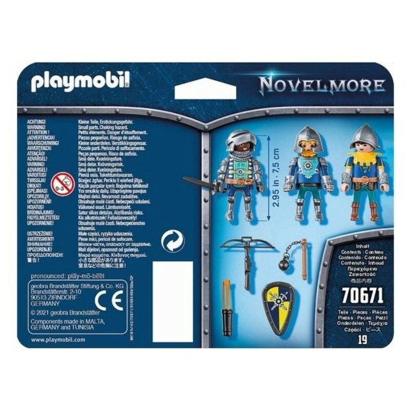 Set of Figures Novelmore Knights Playmobil 70671 (19 pcs) Online now