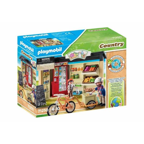 Playset Playmobil 71250 24-Hour Farm Store 83 Pieces For Sale