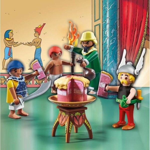 Playset Playmobil Asterix: Amonbofis and the poisoned cake 71268 24 Pieces Fashion