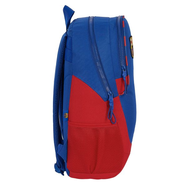 School Bag F.C. Barcelona Blue Maroon 32 x 44 x 16 cm For Discount