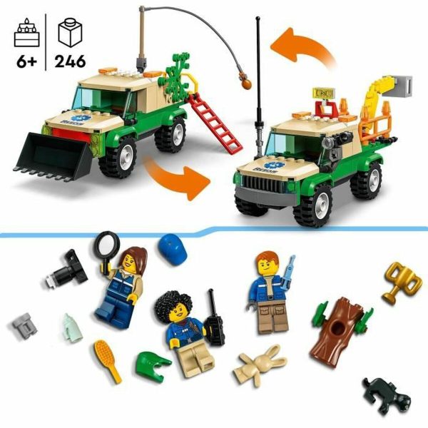 Playset Lego City 60353 Wild Animal Rescue Missions (246 Pieces) For Discount