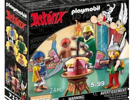 Playset Playmobil Asterix: Amonbofis and the poisoned cake 71268 24 Pieces Fashion