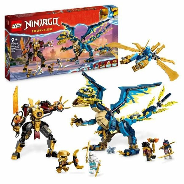 Construction set Lego Ninjago 71796 The elementary dragon against the Empress robot Multicolour Cheap