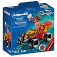 Playset Playmobil City Action Rescue Quad  18 Pieces 71040 For Discount