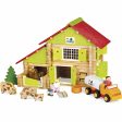 Playset Jeujura My Wooden Farm 180 Pieces Online