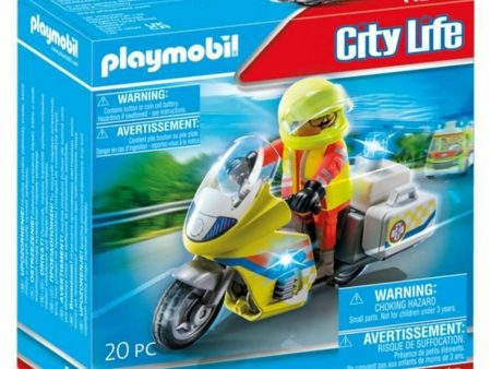 Vehicle Playset Playmobil 71205 Motorcycle 20 Pieces Online