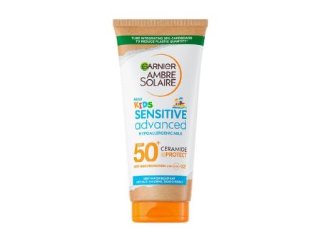 Garnier - Ambre Solaire - Kids Sensitive Advanced - Hypoallergenic Milk - SPF 50+ For Sale