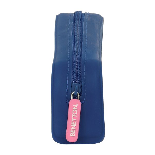 School Case Benetton Cool Navy Blue 18.5 x 7.5 x 5.5 cm Online Sale