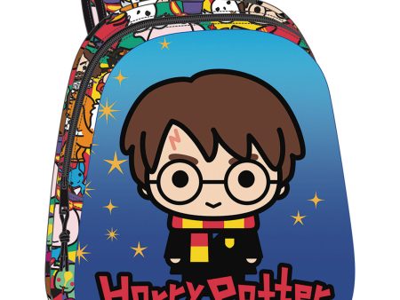 School Bag Harry Potter Blue Multicolour 27 x 33 x 10 cm on Sale