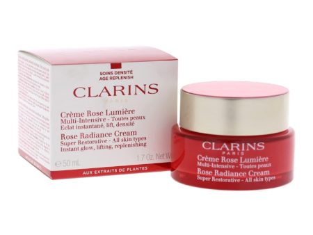 Clarins - Crème Rose Lumière - Multi-Intensive - Toutes Peaux - Rose Radiance Cream - Super Restorative - All Skin Types Discount