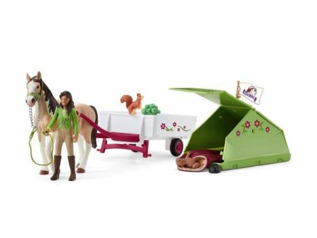 Playset Schleich Sarah s Camping Adventure on Sale