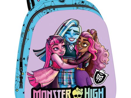 School Bag Monster High Blue Lilac 27 x 33 x 10 cm Online