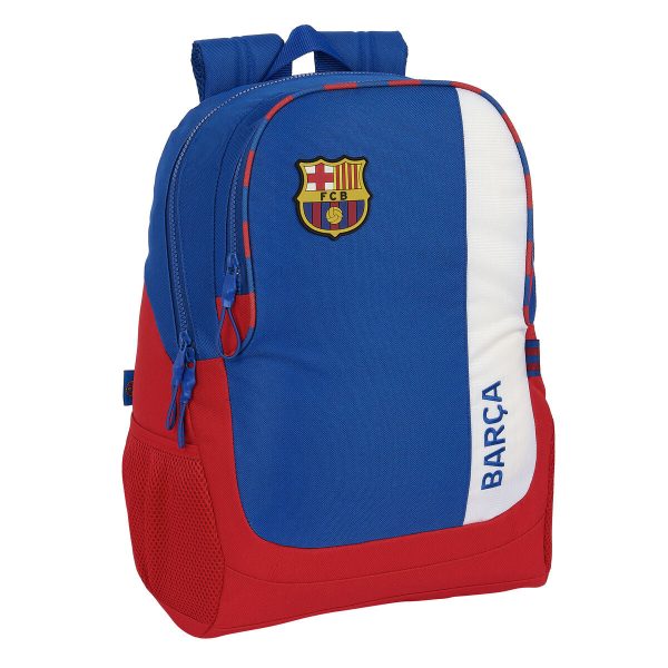 School Bag F.C. Barcelona Blue Maroon 32 x 44 x 16 cm For Discount