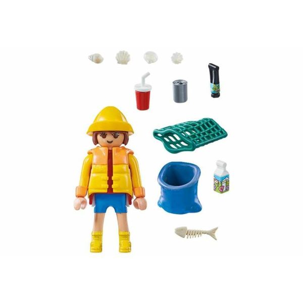 Playset Playmobil 71163 Special PLUS Ecologist 17 Pieces on Sale