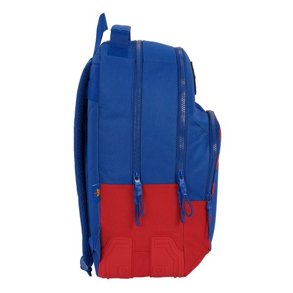 School Bag F.C. Barcelona Blue Maroon 32 x 42 x 15 cm Online