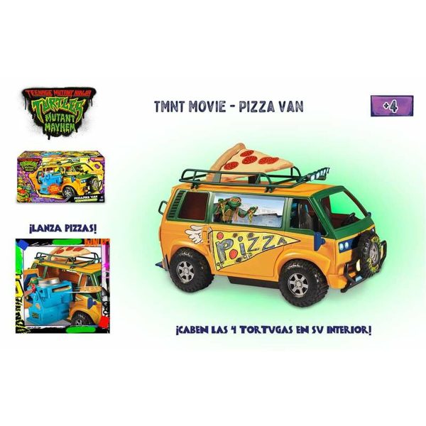 Caravan Teenage Mutant Ninja Turtles Pizza Van Cheap