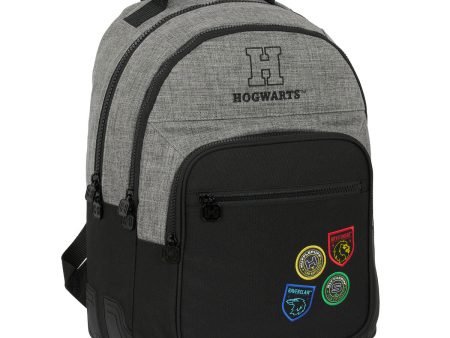 School Bag Harry Potter House of champions Black Grey 32 x 42 x 15 cm Online