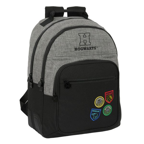 School Bag Harry Potter House of champions Black Grey 32 x 42 x 15 cm Online