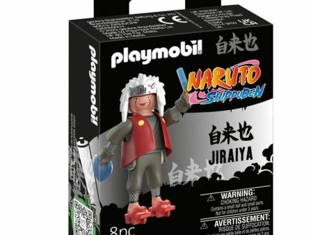 Playset Playmobil Naruto Shippuden - Jiraiya 71219 8 Pieces Supply