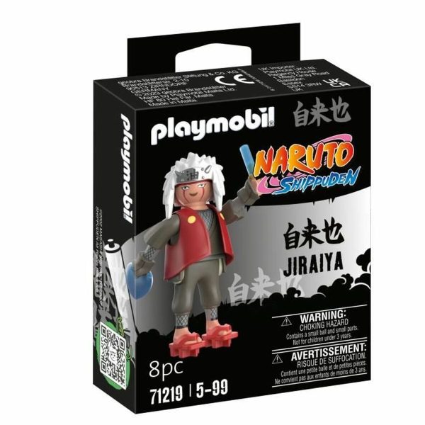 Playset Playmobil Naruto Shippuden - Jiraiya 71219 8 Pieces Supply