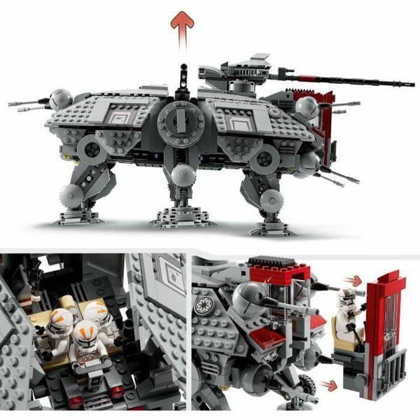 Playset   Lego Star Wars 75337 AT-TE Walker         1082 Pieces Cheap