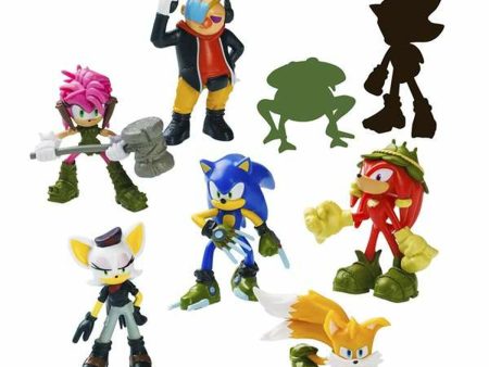 Set of Figures Sonic 8 Units 6,5 cm For Cheap