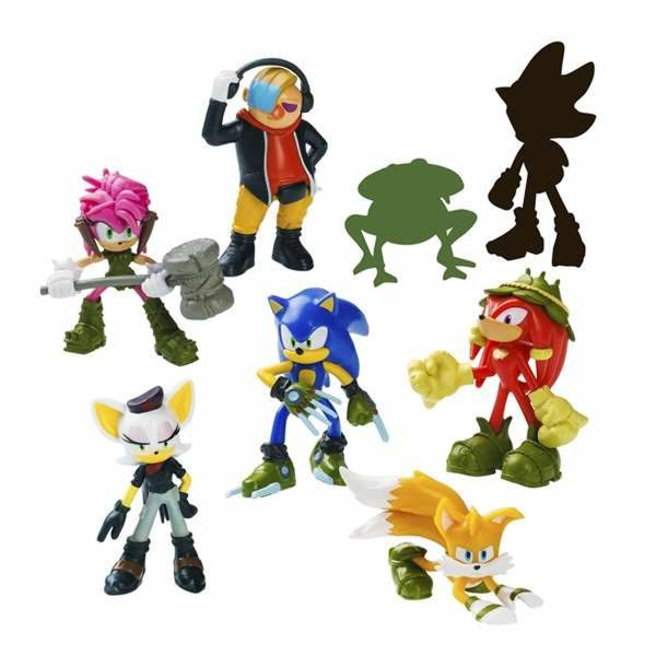 Set of Figures Sonic 8 Units 6,5 cm For Cheap