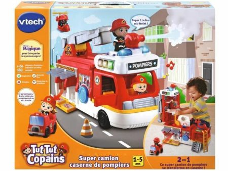 Fire Station Vtech Tut Tut Buddies Playset Figure For Discount