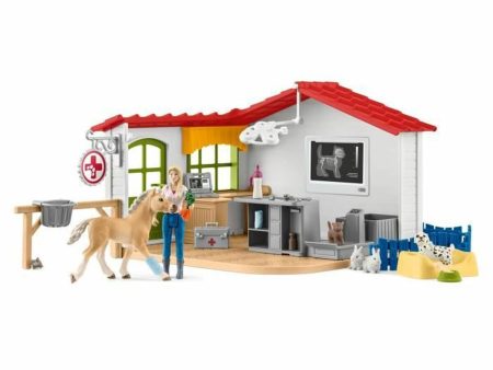 Playset Schleich Veterinarian practice with pets For Discount