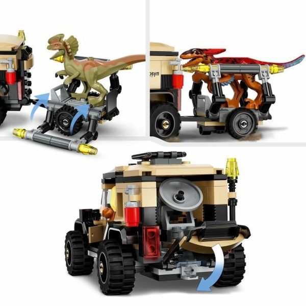 Playset Lego 76951 Jurassic World Transport of Pyroraptor and Dilophosaurus Fashion