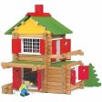 Playset Jeujura My Wooden Chalet 135 Pieces For Discount