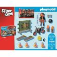 Playset Playmobil 71256 Stuntshow 29 Pieces For Sale